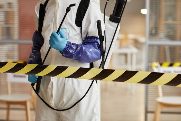 Professional Biohazard technician working in Columbia, MD